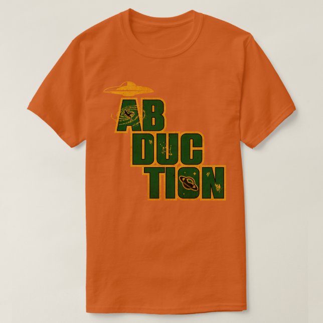 T-shirt Enlèvement par OVNI (Design devant)