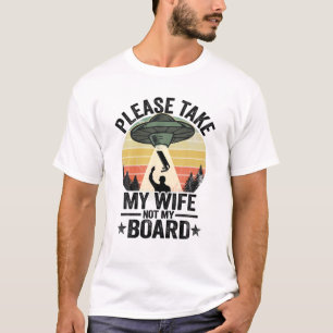 T-shirt Enlèvement UFO S'Il Vous Plaît Prendre Mon