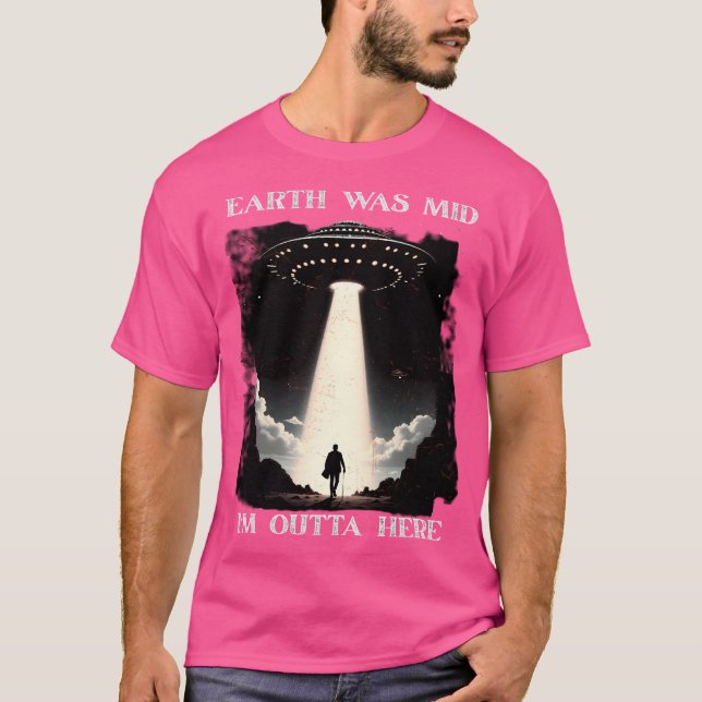 T-shirt Enlèvement vintage Ufo (Devant)