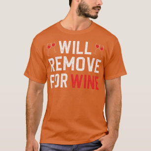 T-shirt Enlever Pour Le Vin