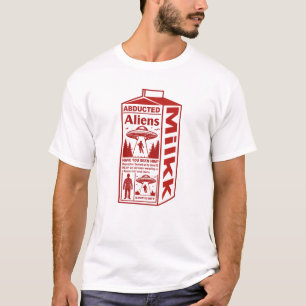 T-shirt Enlevés : Disparus par les Aliens