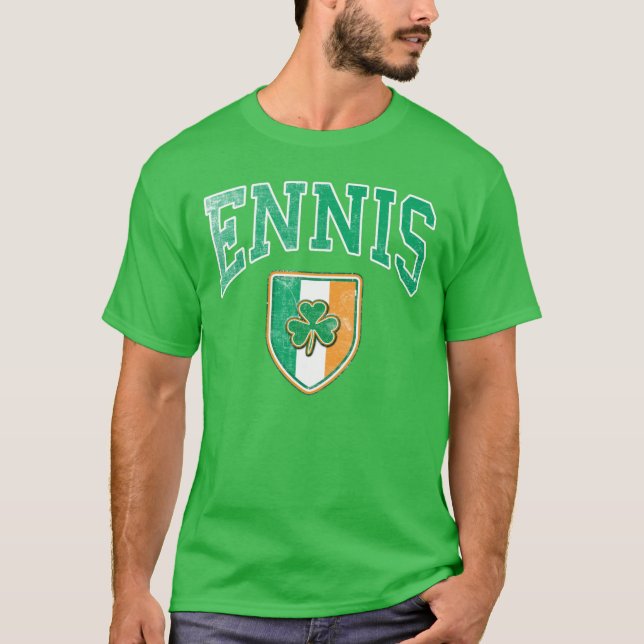 T-shirt ENNIS Irlande (Devant)