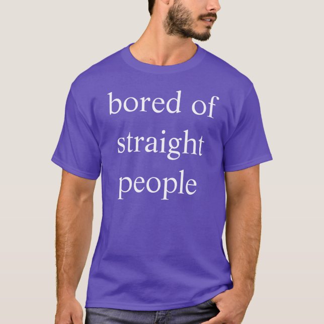 T-shirt ennuyé (Devant)