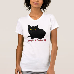 T-shirt Ennuyez-moi chat