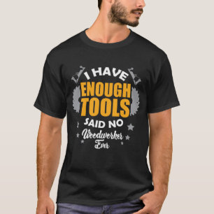 T-shirt Énonciation drôle de papa de travailleur du bois -