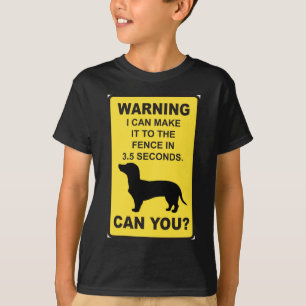 T-shirt Énonciation drôle humoristique de Doxon de chien