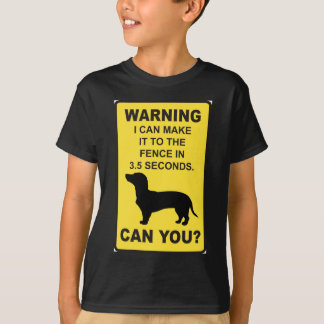 T-shirt Énonciation drôle humoristique de Doxon de chien