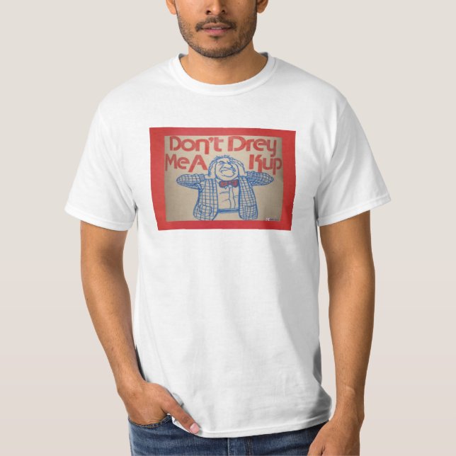 T-shirt Énonciation Yiddish (Devant)
