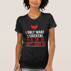 T-shirt Énonciations drôles de poulet - agriculteur de