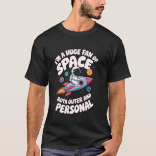 T-shirt Énorme fan de l'astronomie spatiale astrologie STE