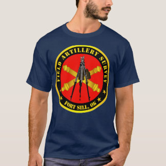 T-shirt Enquête sur l'artillerie de campagne auprès de la