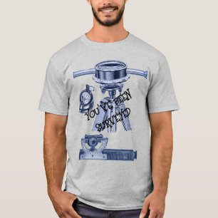 T-SHIRT ENQUÊTE SUR LE SURVEILLANT DES TERRES MESURE GÉOGR