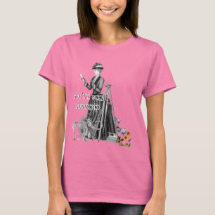 T-SHIRT ENQUÊTE SUR LES TERRES DES FEMMES ENQUÊTE SUR L'OU