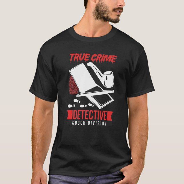 T-shirt Enquêteur sur la scène de crime Couc détective de  (Devant)
