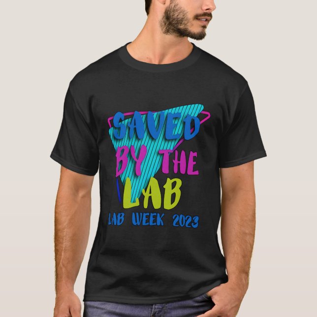 T-shirt Enregistré Par Le Lab Lab Week 2023 (Devant)