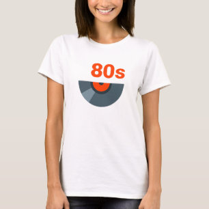 T-shirt Enregistrement musical des années 80 Rock 1980