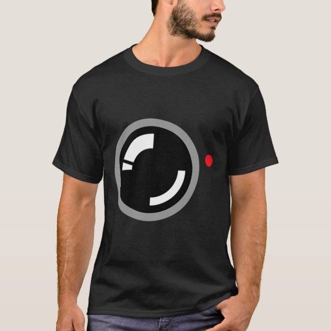 T-shirt Enregistrement vidéo secret amusant Cameraman Hall (Devant)