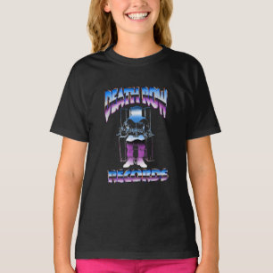 T-shirt Enregistrements de ligne de mort Chrome Logo