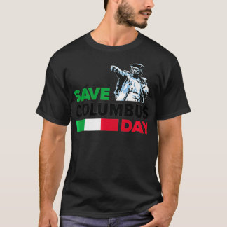 T-shirt Enregistrer Columbus Day Italian Pride Premium