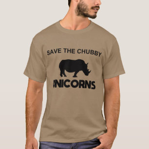 T-shirt enregistrer la licorne chubby
