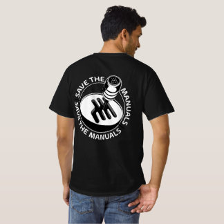 T-shirt enregistrer la transmission des manuels