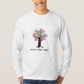 T-shirt enregistrer l'arborescence