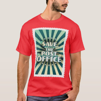 T-shirt Enregistrer le bureau de poste en détresse