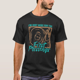 T-shirt Enregistrer le collecteur audiophile et vinyle