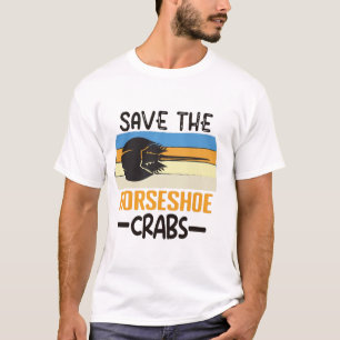 T-shirt enregistrer le crabe du fer à cheval