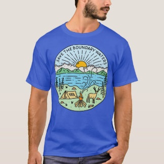 T-shirt Enregistrer les eaux limitrophes