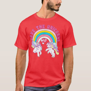 T-shirt Enregistrer les licornes