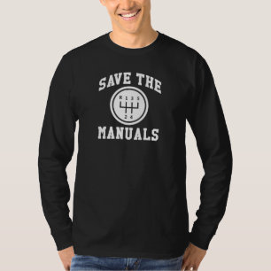 T-shirt Enregistrer Les Manuels
