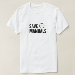 T-SHIRT ENREGISTRER LES MANUELS ÉCHANTILLONNAGE STANDARD
