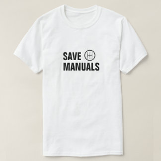 T-SHIRT ENREGISTRER LES MANUELS ÉCHANTILLONNAGE STANDARD