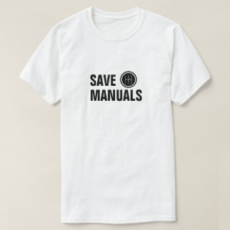 T-SHIRT ENREGISTRER LES MANUELS ÉCHANTILLONNAGE STANDARD