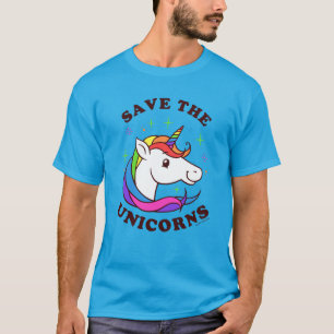 T-shirt Enregistrer Les Unicornes