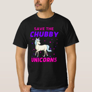 T-shirt Enregistrer Les Unicornes De Chubby