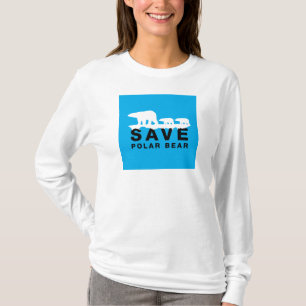 T-shirt Enregistrer l'ours polaire