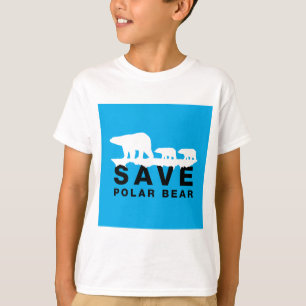 T-shirt Enregistrer l'ours polaire