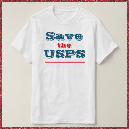 T-shirt Enregistrer l'USPS