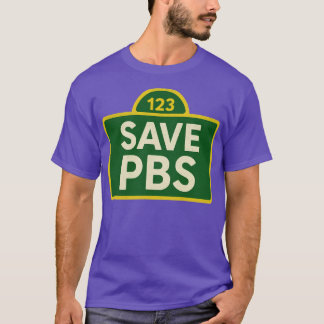 T-shirt Enregistrer PBS (2)