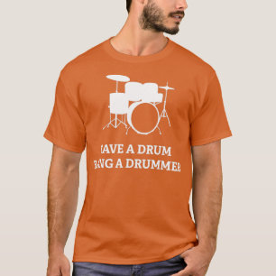 T-shirt Enregistrer Un Bang De Tambour Un BatteurTShirt 1 