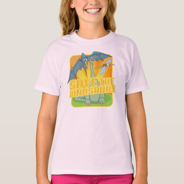 T-shirt EnregistrerLesDinos (Devant)