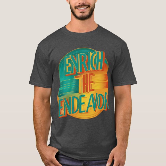 T-shirt Enrichissez l'aventure (Devant)