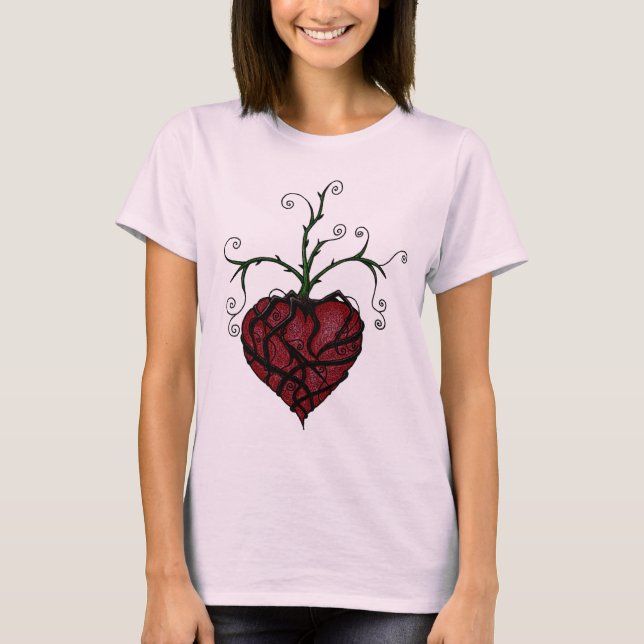 T-shirt 'enrobé' (Devant)