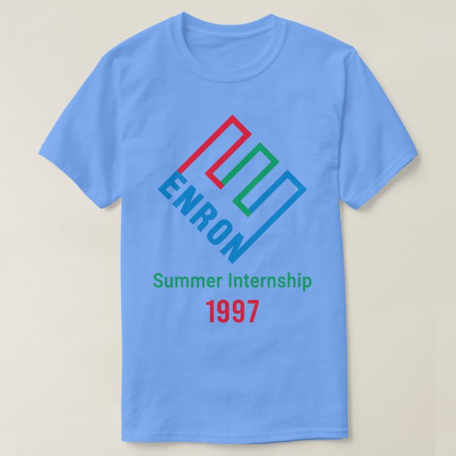 T-shirt Enron Stage d'été (Design devant)