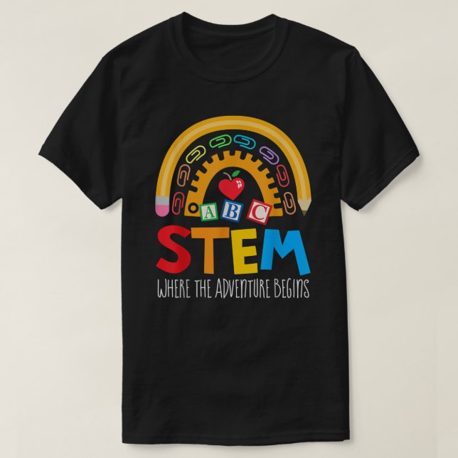 T-shirt Enseignant À La Vapeur Retourner À L'École Escouad (Design devant)
