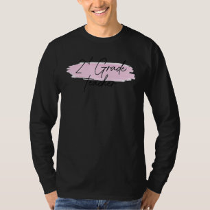 T-shirt Enseignant de 2e année au sein de l'équipage de la