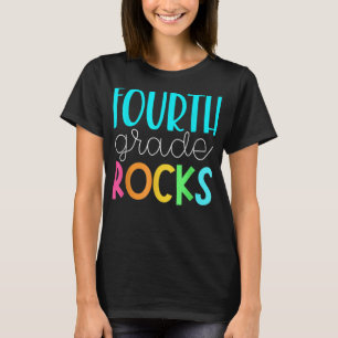 T-shirt Enseignant de 4e année - roches de 4e année T-shir