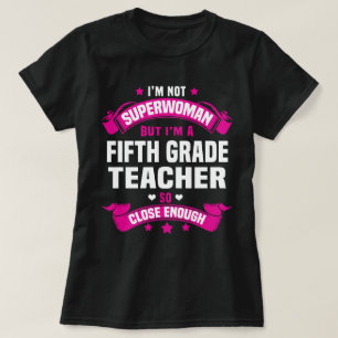 T-shirt Enseignant de cinquième année